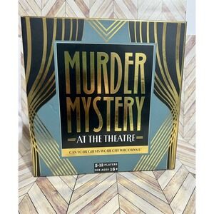 New Sealed Murder Mystery at the Theatre Game 1920s Theme The Game's Lounge